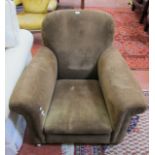 A 1930's small club armchair.