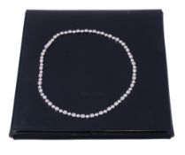 A Lucea diamond collar necklace by Bulgari  A Lucea diamond collar necklace by Bulgari  , the