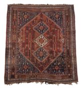 A Qashqai carpet,   approximately 292 x 213cm