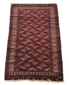 A Tekke carpet  , approximately 277 x 143cm