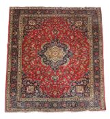 A Persian carpet,   approximately 393 x 300cm