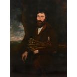 Thomas Barker of Bath (1769-1847) - The Stick Gatherer Oil on canvas 124.5 x 99.5 cm.(49 x 39 1/4