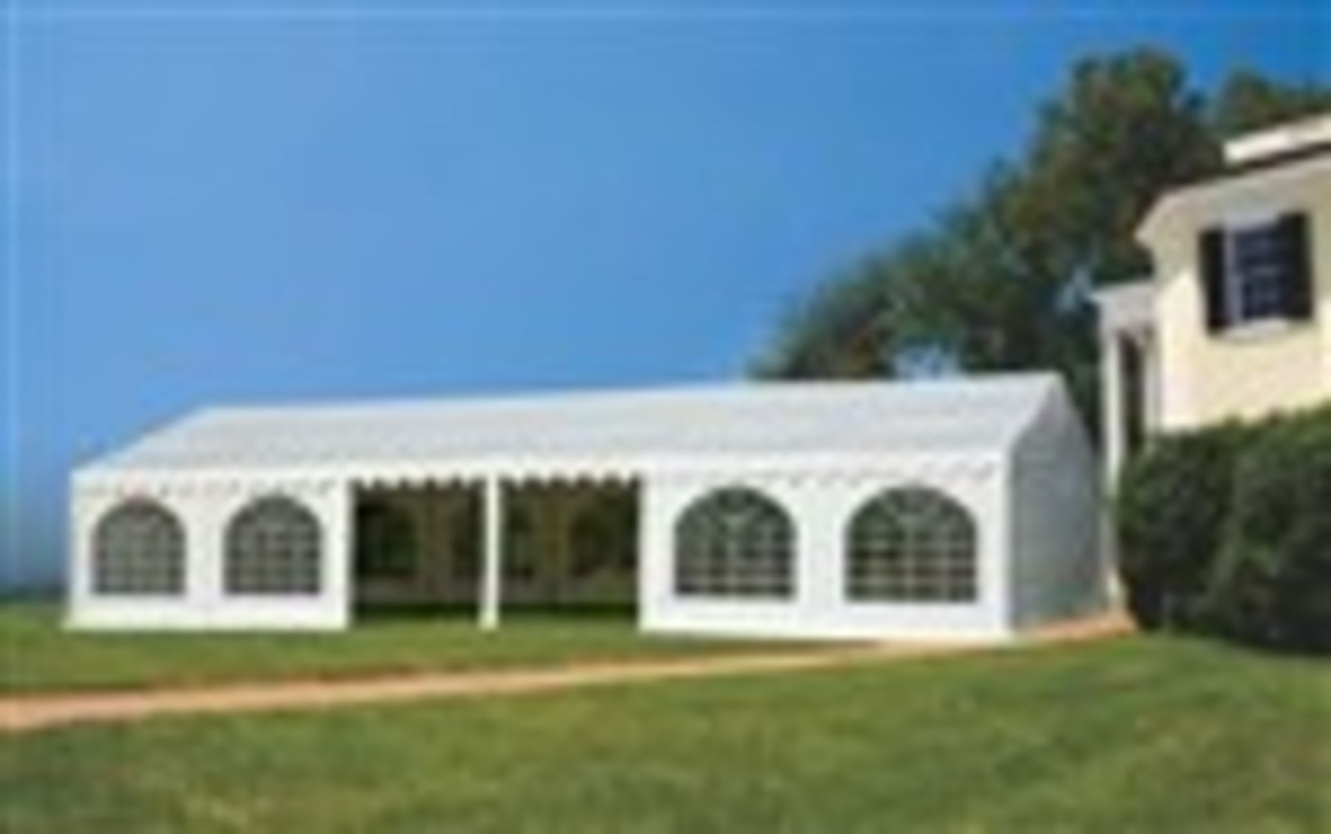 Lot# 50 20 x 40ft. party tent 20 x 40ft. party tent (PVC fabric) - Image 2 of 2