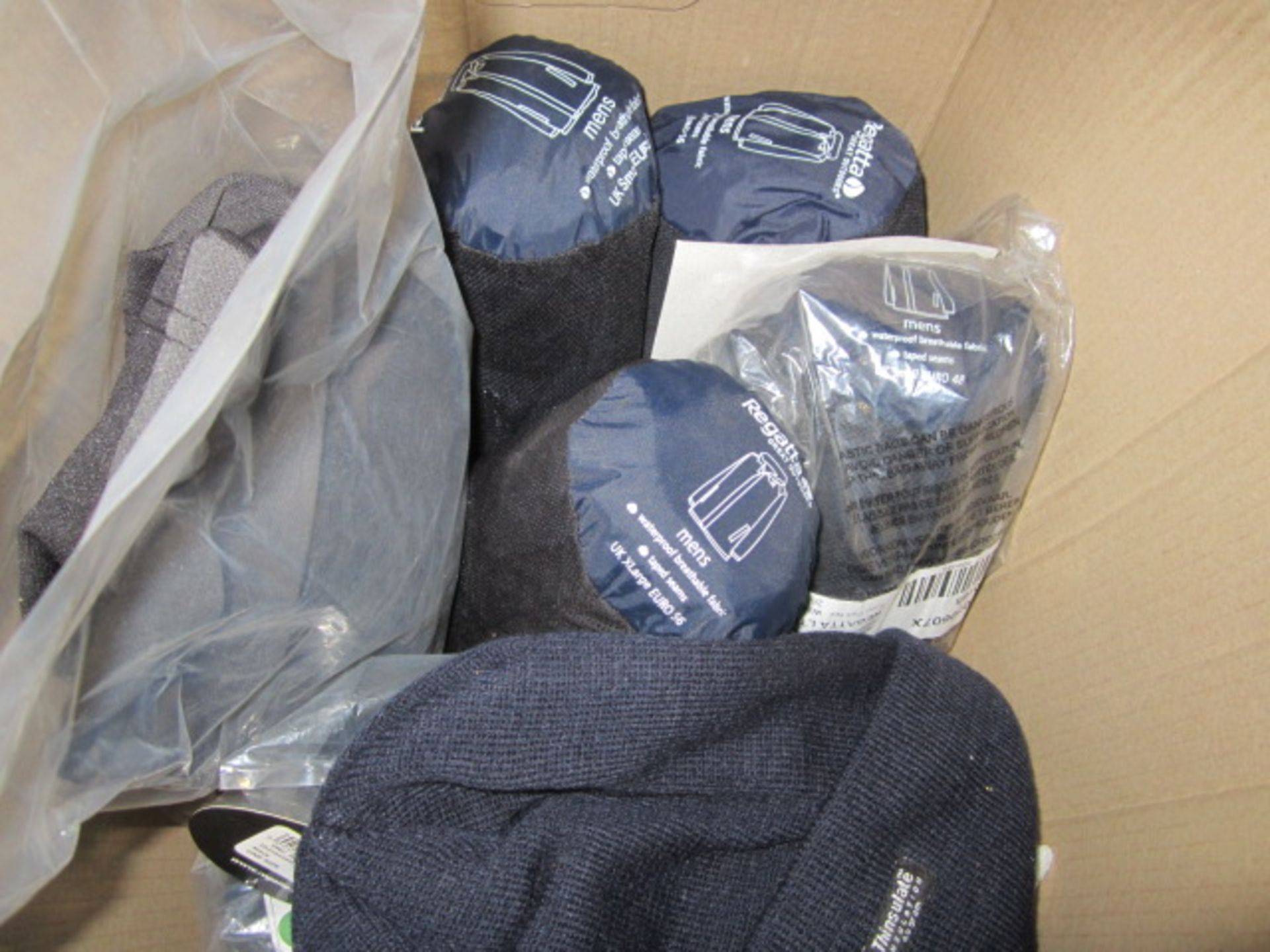 Fifty five Portwest non-slip use grabbers, hygiene kits, 5 Regatta waterproof packaway jackets, - Image 2 of 6