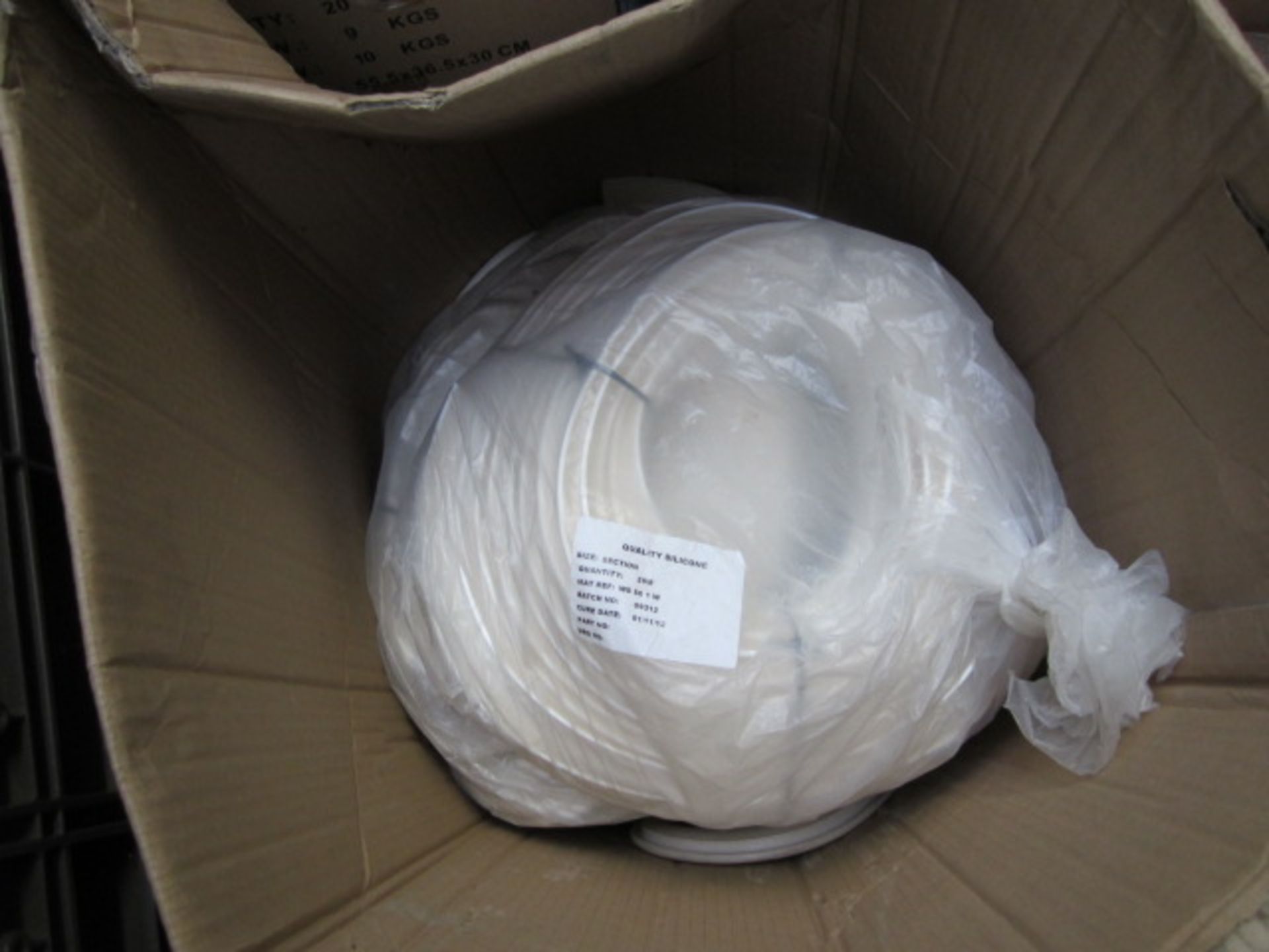 Pallet of assorted size abrasive belts, quantity of silicone section reels - Image 4 of 4