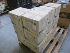 Sixteen boxes Kimtech Pure 93 white nitrile gloves, 10x100 per box