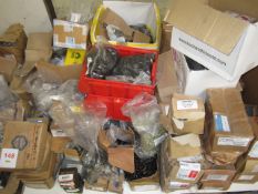 Pallet of consumable stock including Roebuck cap screws, Roebuck bolts M16x160.  Countersunk