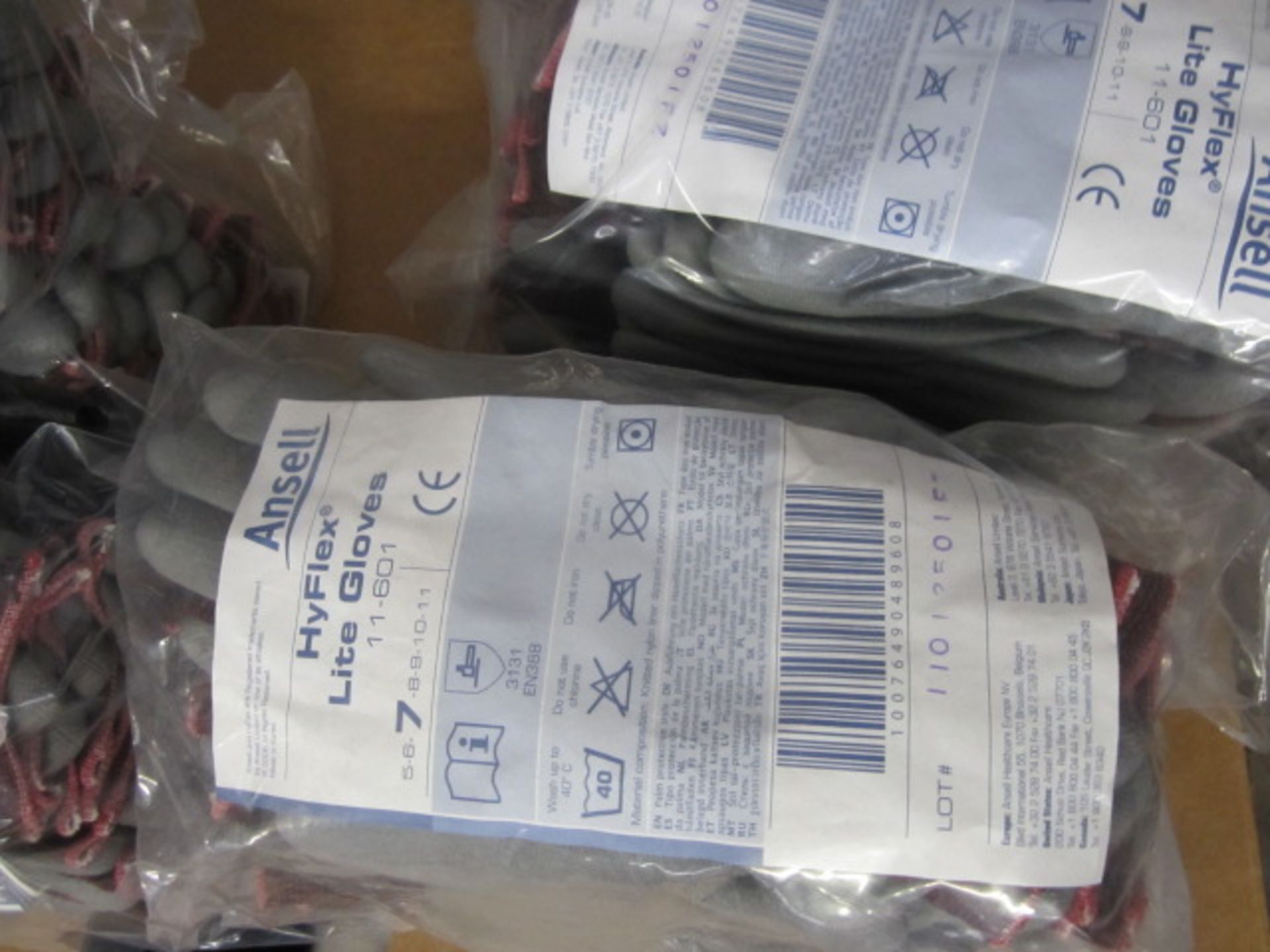 Pallet of assorted gloves including Ansell Sensilite, Ansell Hy Flex - Image 5 of 5