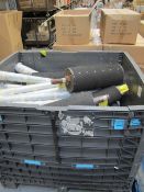 Quantity of assorted rolls including puller drivers, roller conveyers etc.