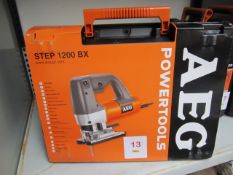 AEG step 1200 bx 600w, jigsaw, 110v