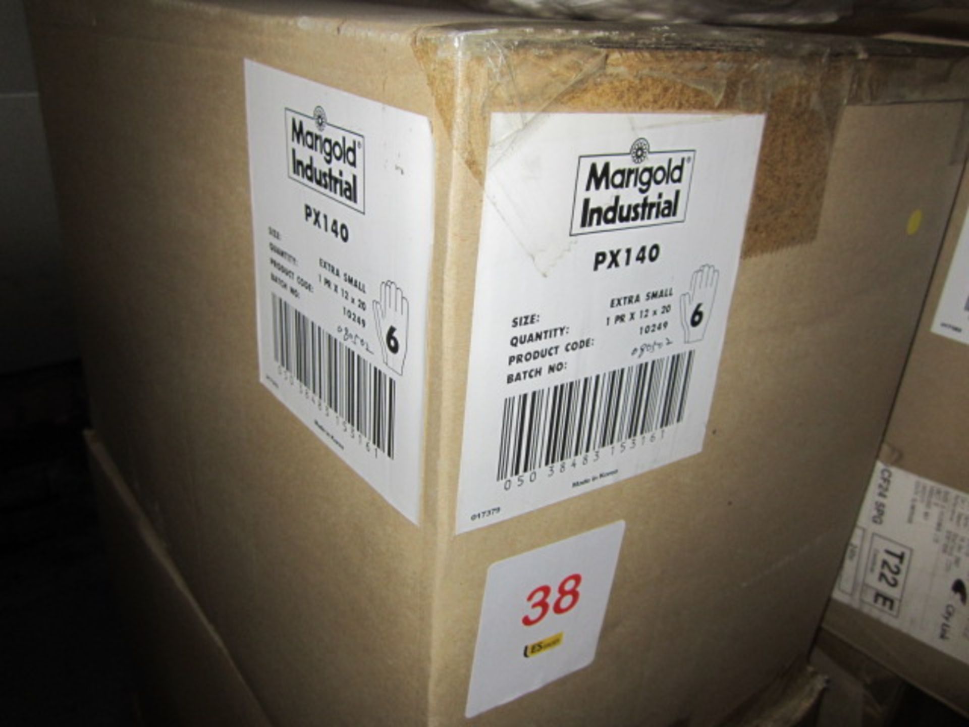 Six boxes Marigold Industrial PX140 gloves, 12x20 per box - Image 3 of 3