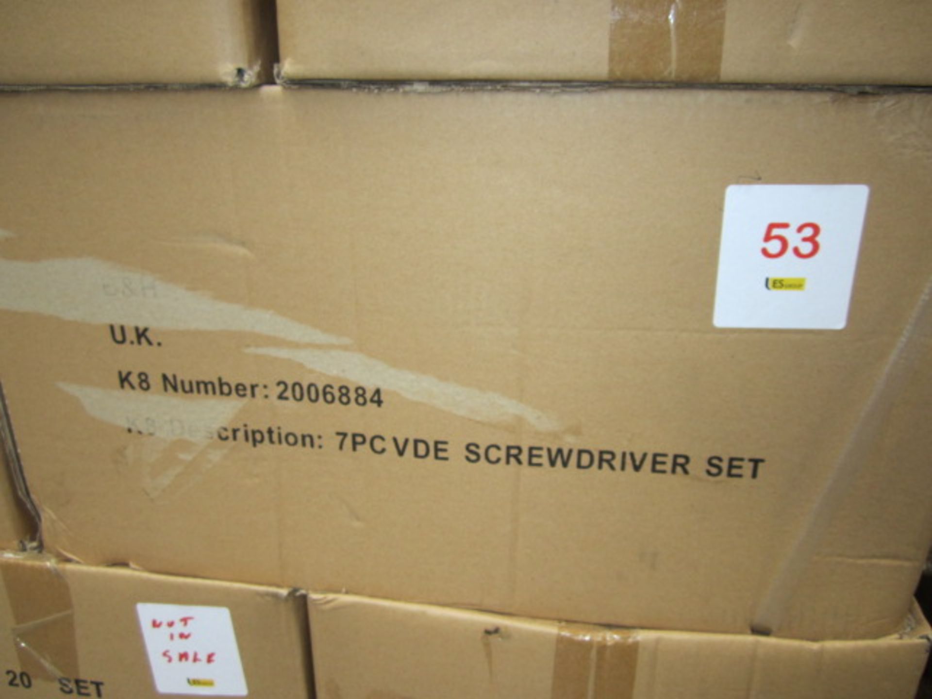 Five boxes 7pc VDE screwdriver sets, 20 sets per box - Image 3 of 3