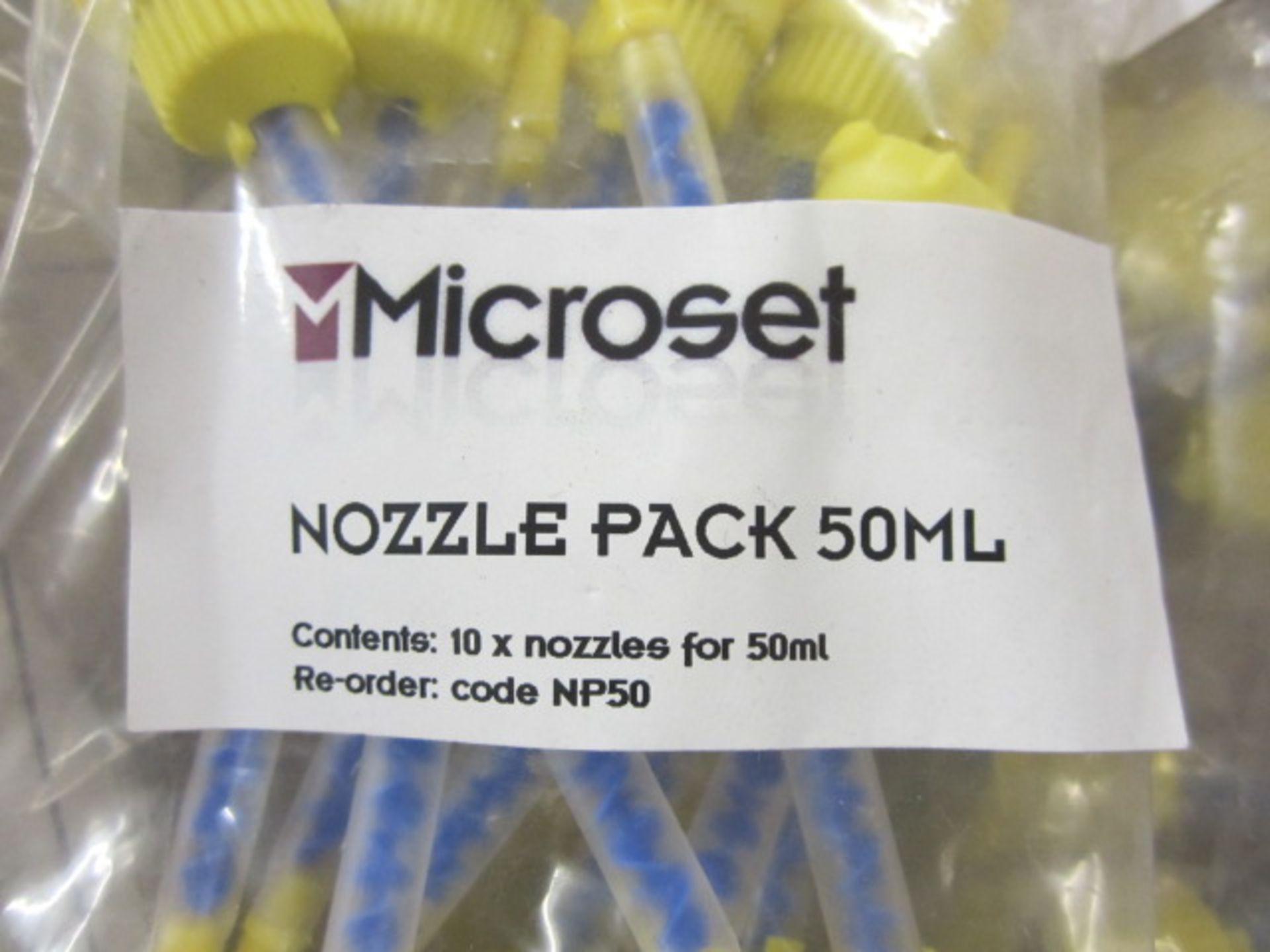 Quantity of Microset nozzle packs, 50ML (150 off) - Image 2 of 2