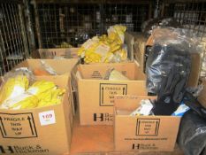 Seven boxes of assorted gloves, approx. 200 pairs including close fitting ultra grip, RCL rubber