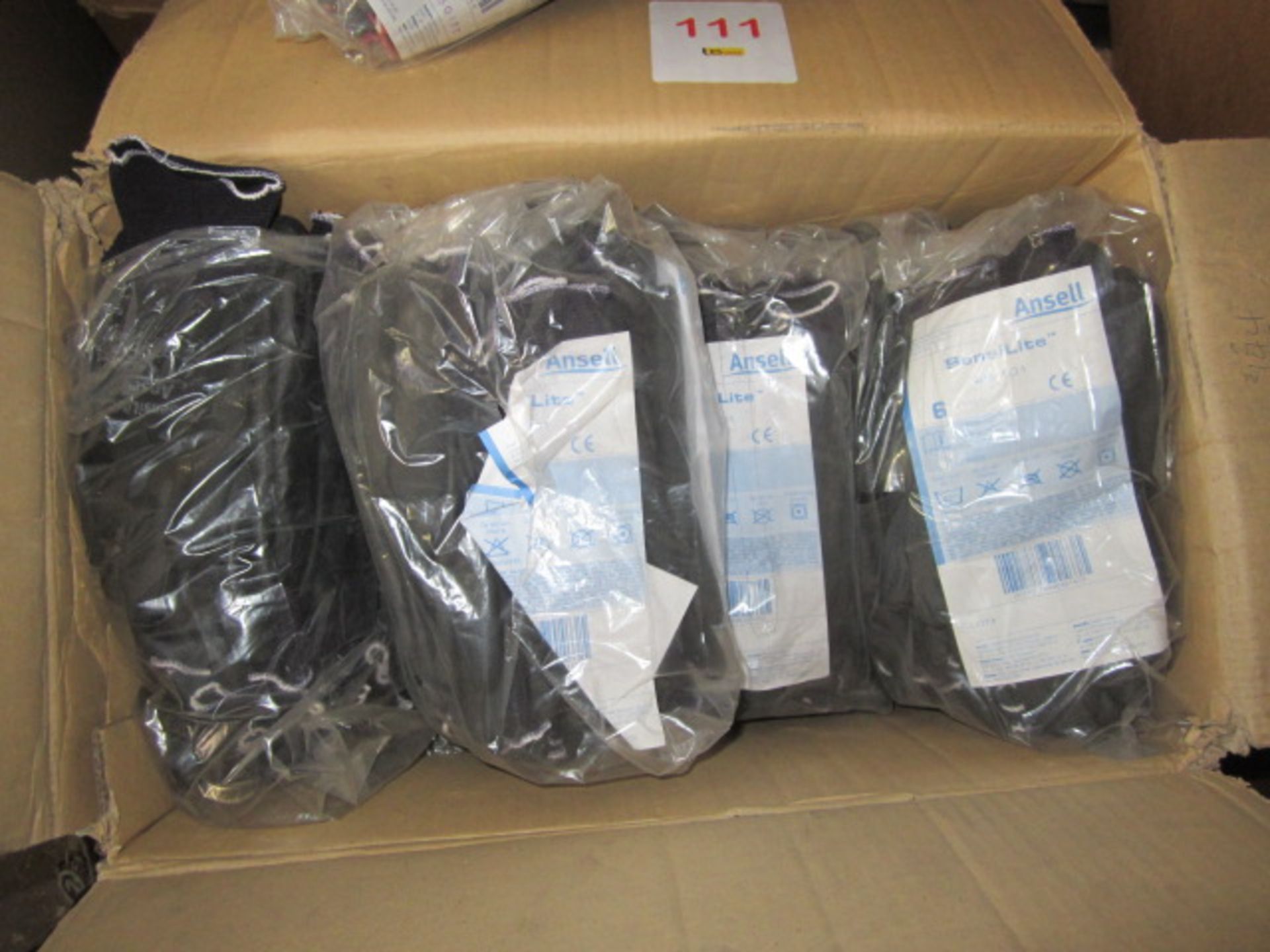 Pallet of assorted gloves including Ansell Sensilite, Ansell Hy Flex - Image 2 of 5