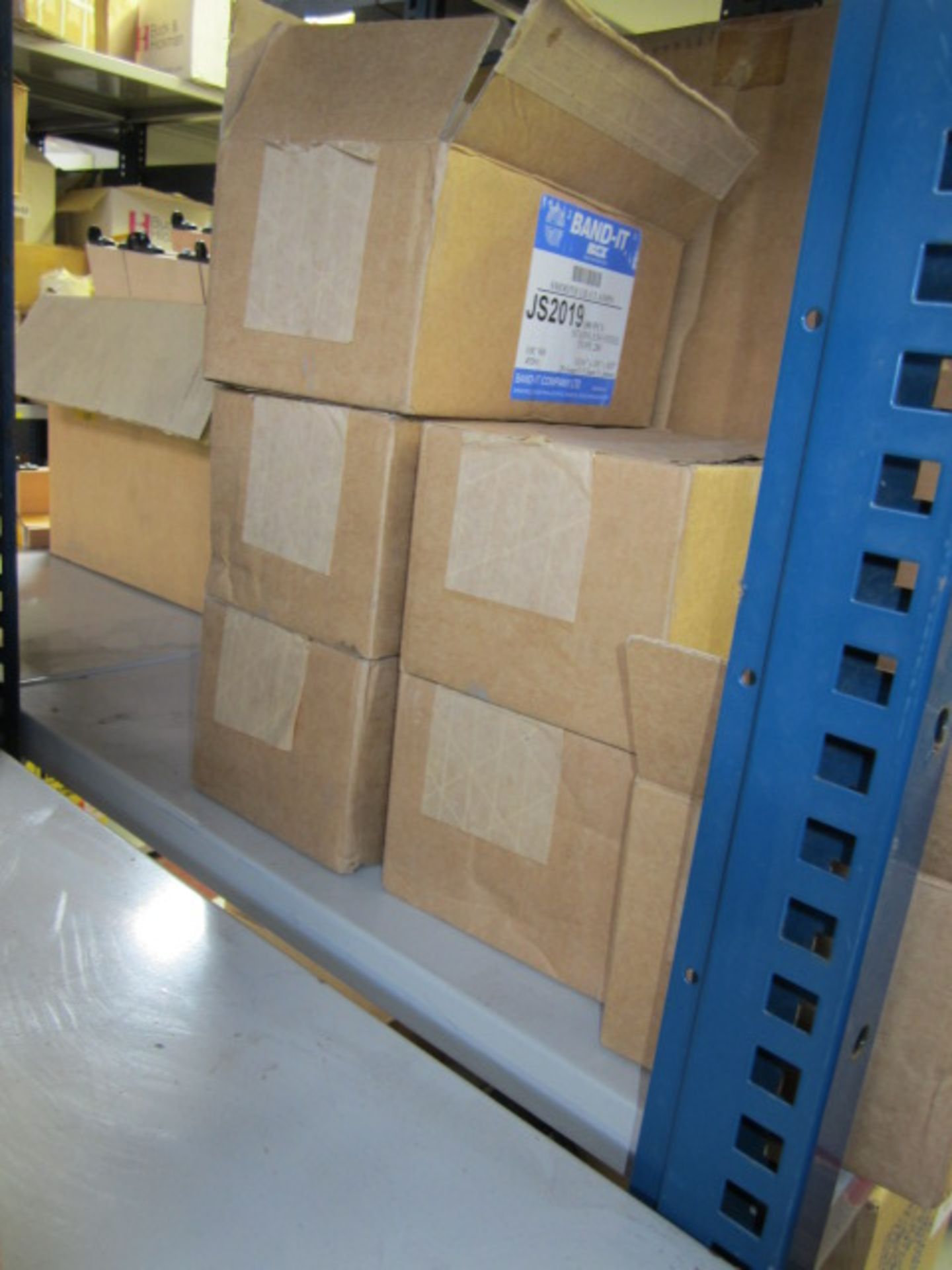 Six boxes Band-IT Smooth I.D clamps, 100 per box - Image 2 of 3