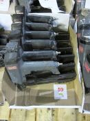 Six Senco pneumatic staple guns including model: SLS20  Located: Unit 14 Strachan & Henshaw