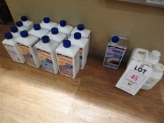 Assorted tile cleaning products (located at Teignmouth site)