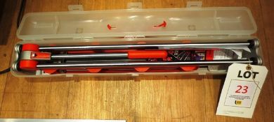 Rubi manual tile cutter and case (located at Teignmouth site)