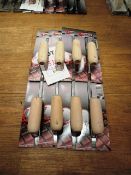 Eight Tileasy hand trowels (unused) (located at Teignmouth site)