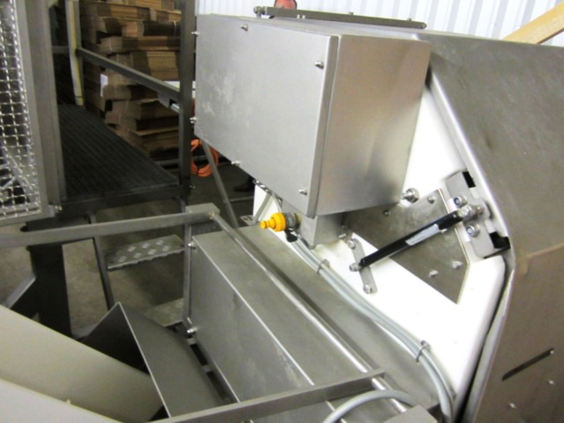 Steen Stainless Steel mobile chicken breast skinning machine, type ST 650 / 3010A (2010) with - Image 9 of 11