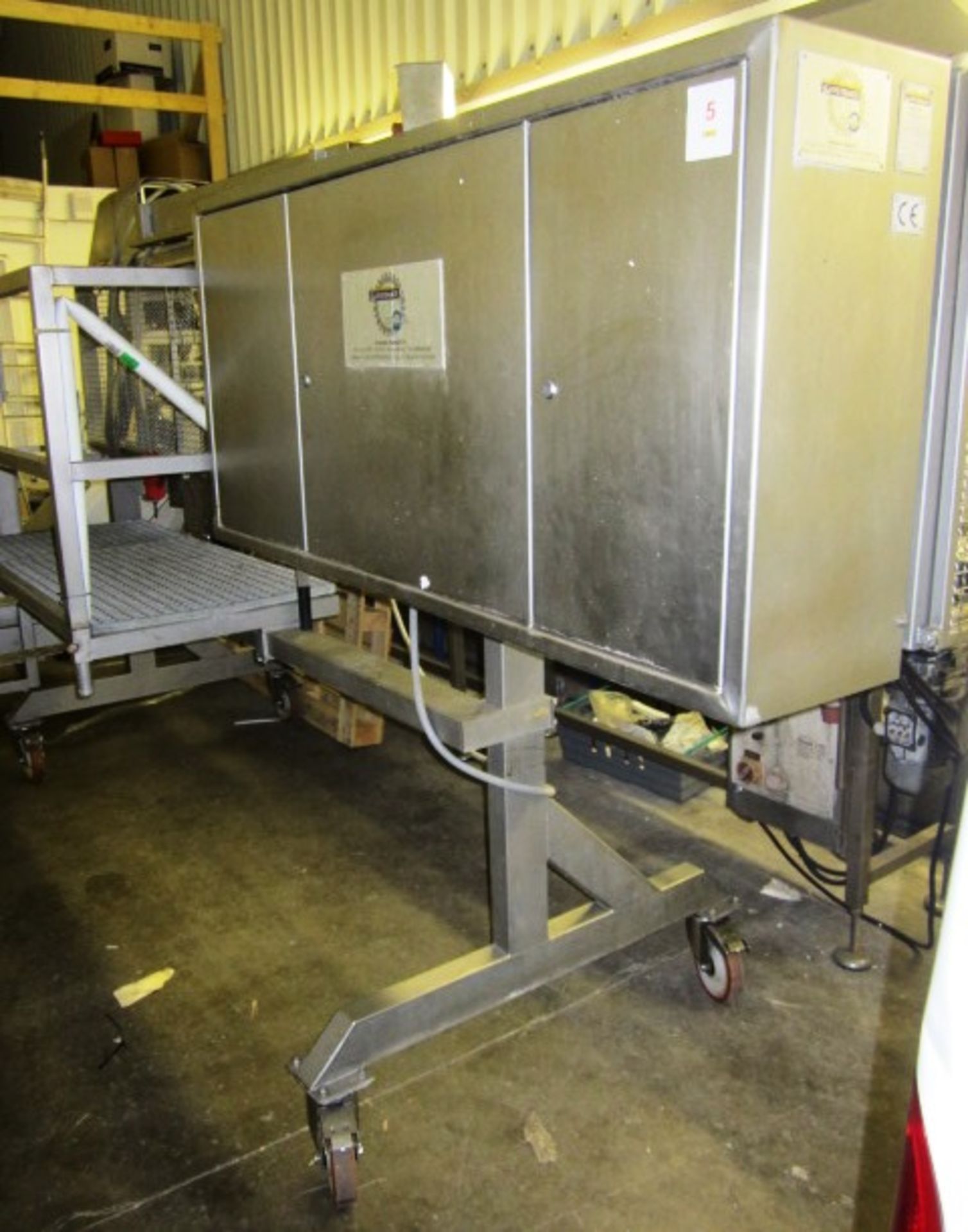 Systemate Stainless Steel mobile breast boning machine, type FA100000, serial number SFM 0295148 ( - Image 5 of 16