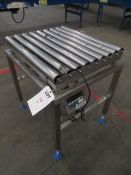Gravity roller conveyor weighing unit with Marco CSW20 digital read- out, max weight - 1500kgs / min