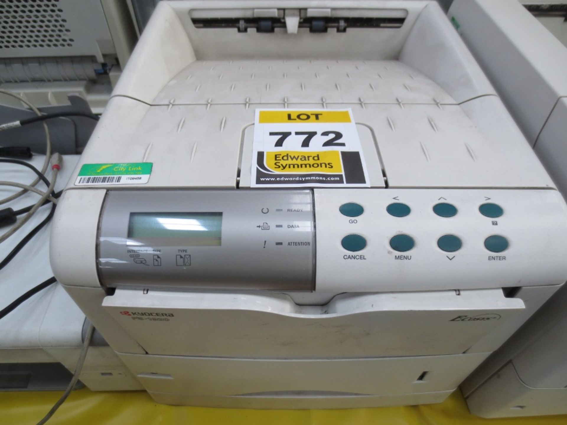 Kyocera Ecosys FS-1920 mono laser printer  (Located at Unit 1 Warneford Avenue, Ossett, Wakefield,