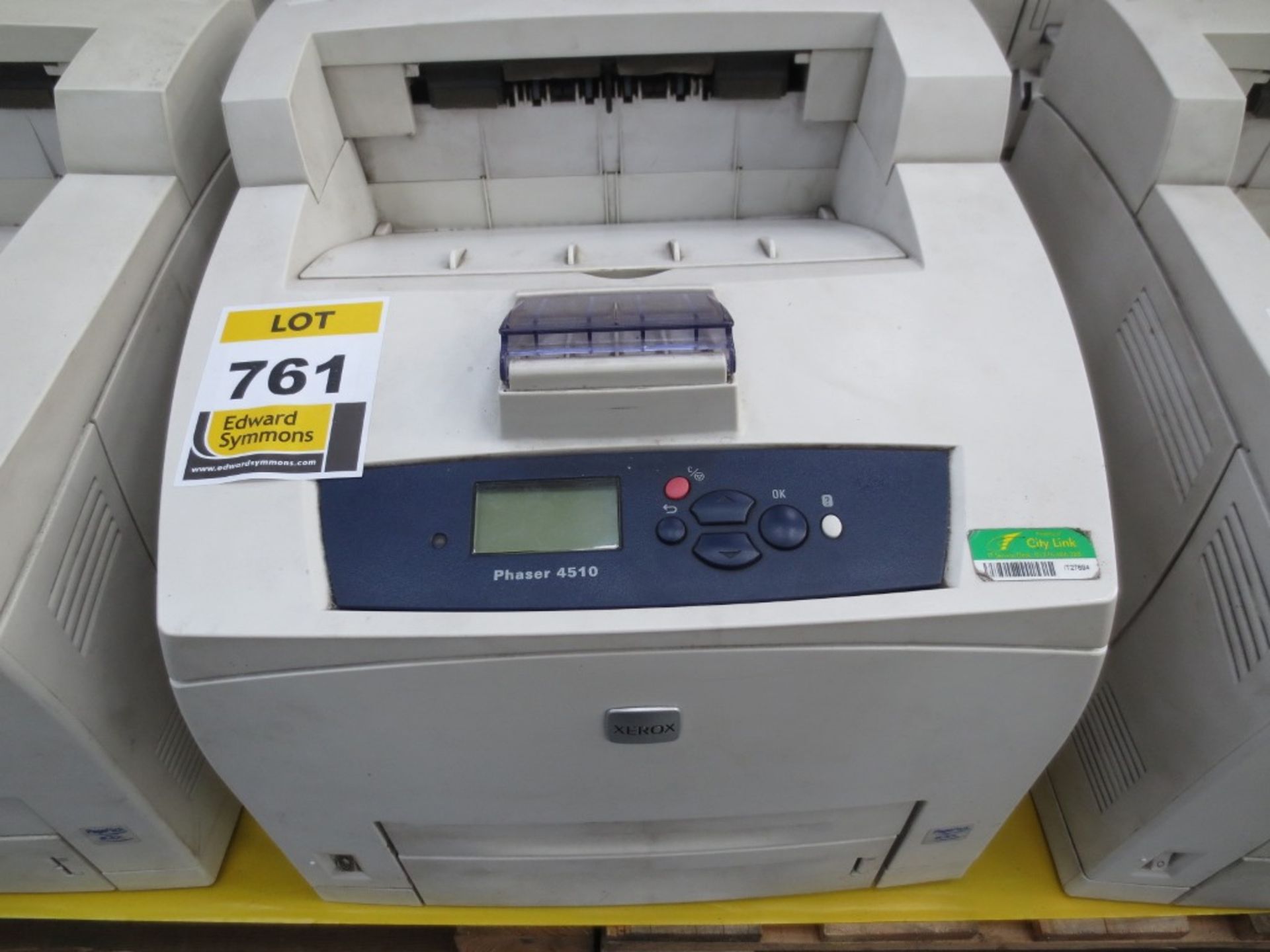 Xerox Phaser 4510 mono laser printer  (Located at Unit 1 Warneford Avenue, Ossett, Wakefield, West