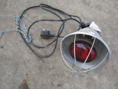 Heat lamp - ideal for rearing chickens