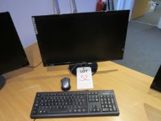 Zoostorm i5 core PC with AOC 23" monitor, keyboard and mouse. Located at Unit 1, Neptune Court,