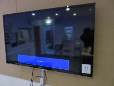 Toshiba 40" LCD TV/monitor model 40RL958 on wall bracket. Located at Unit 1, Neptune Court, Barton