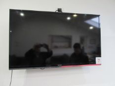 Toshiba 40" LCD TV/monitor model 40RL958 on wall bracket. Located at Unit 1, Neptune Court, Barton