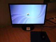 Zoostorm i3 PC with Prolite 24" monitor and mouse. Located at Unit 1, Neptune Court, Barton Manor,