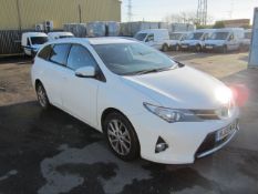 Toyota Auris Icon, Valvematic, automatic petrol estate car, Registration No. HJ13 MXE, Date of...