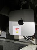 Apple Mac Mini model: A1347 with Philips wide screen monitor, keyboard and mouse. Located at Unit 1,