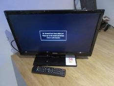 Digihome 19" TV/monitor with DVD drive. Located at Unit 1, Neptune Court, Barton Manor, Bristol
