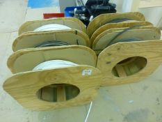 2 part reels of white weather seal and 3 part reels of brown weather seal