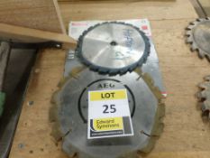 ALG 230mm / 30mm/HM18  bore reconditioned saw blade and Speedline 190mm x 2 4/16 x 20