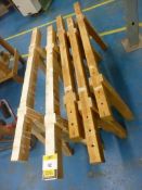 5, 1.5m x 680mm high joiners horses