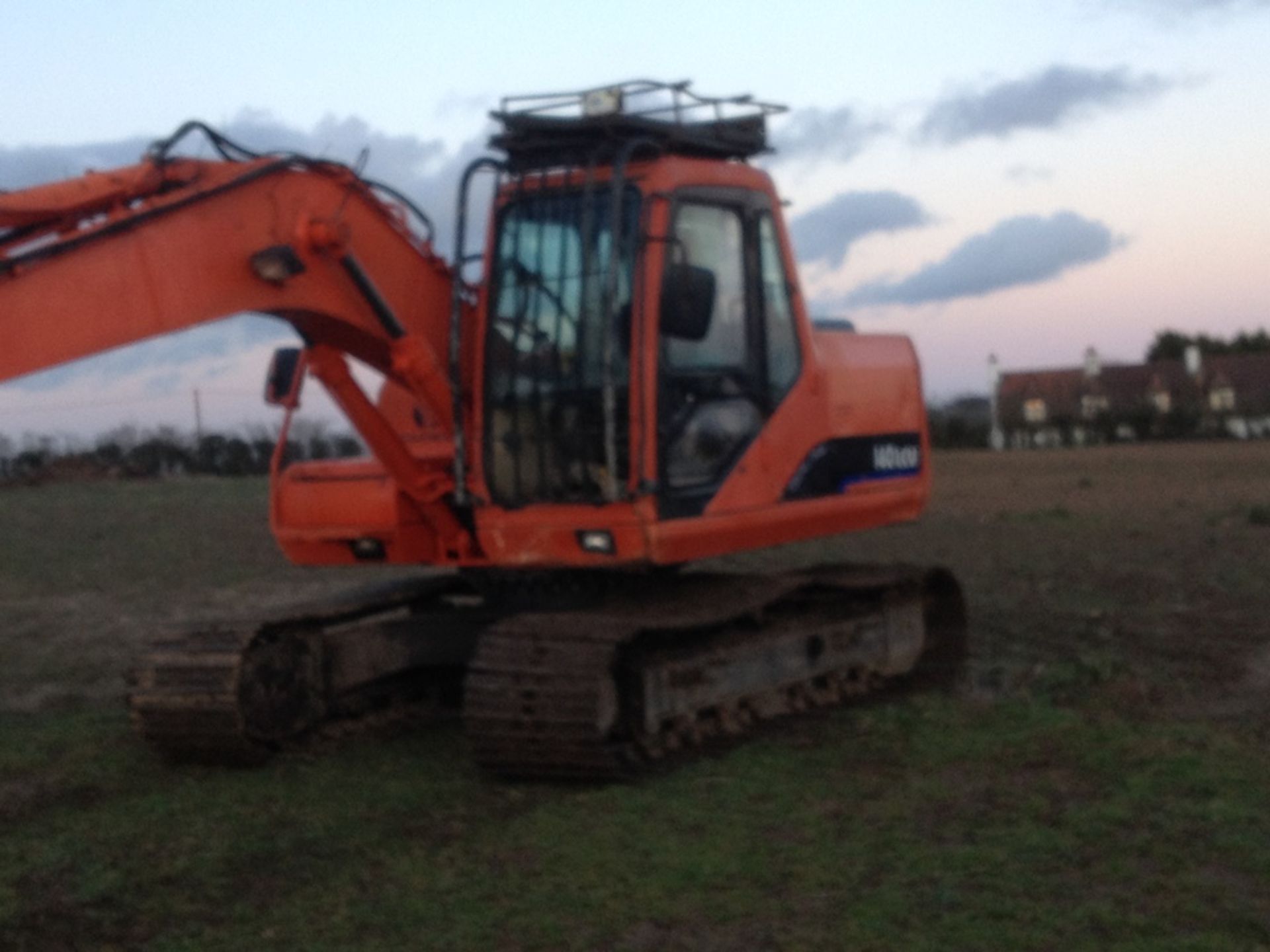 Doosan DX 140 tracked excavator, Year of Manufacture: 2005, Hours: 11,700 approximately, New