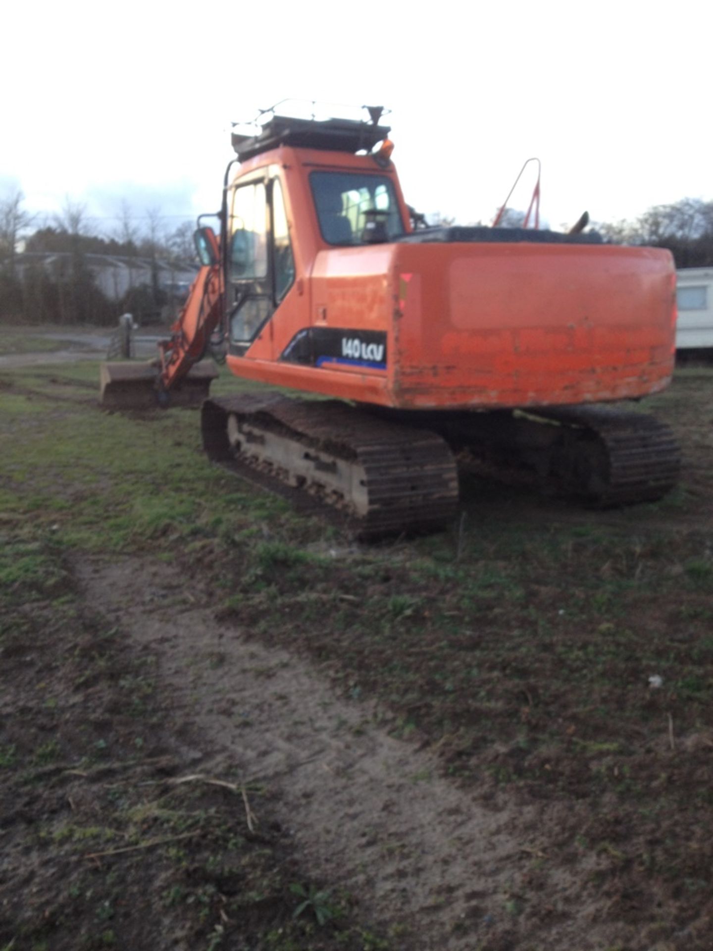 Doosan DX 140 tracked excavator, Year of Manufacture: 2005, Hours: 11,700 approximately, New - Image 3 of 6