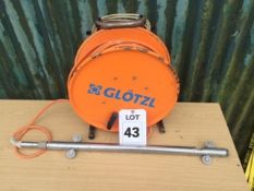 GLOTZL NMK 2-50 extension lead Serial No. 10000018 Control No. 018 100723 complete with GOLTZL