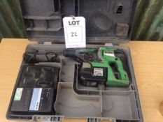 Hitachi Koki DH250 cordless hammer drill complete with charger and case Located: West Kingsdown,