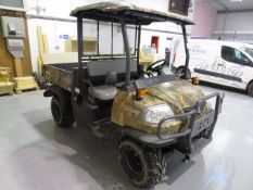 Kubota RTV900 4x4 diesel utility truck with power steering, variable hydro transmission, recorded