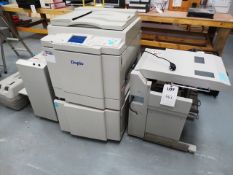 Duplo Duprinter DP-460H digital printer, serial no: 070654617 with additional colour drum