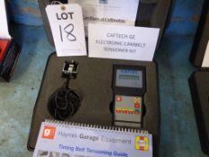 Caftec GE electronic belt tension tester