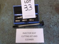 injector cutting tool kit and cleaner