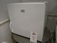 Zanussi model ZRX407W table top refrigerator