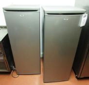 Two Electrolux 7 drawer ¾ height upright domestic type freezers (Please note: if successful in